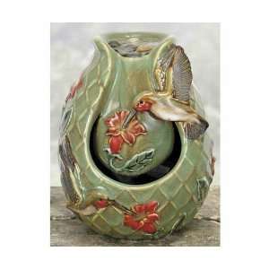   Hummingbird   Glazed Porcelain; Two Speed Pump 
