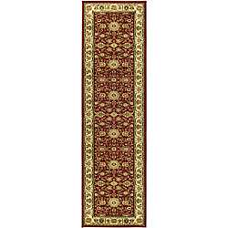 Lyndhurst Collection Majestic Red/ Ivory Runner (23 x 20 