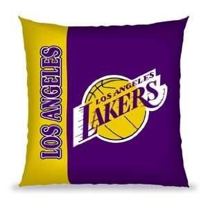 NBA 27 Vertical Stitch Pillow Los Angeles Lakers   Basketball Fan 