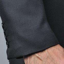 Giorgio Fiorelli Mens Grey Nailhead 2 button Suit  