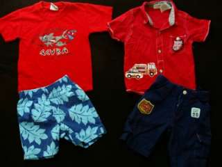   Boy 24 months 2T Spring Summer Clothes Outfits Shorts Play Lot  