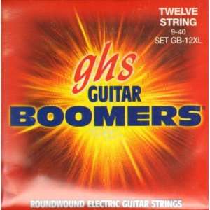  GHS GB 12XL 12 String Boomers Extra Light Electric Guitar 