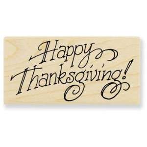  Happy Thanksgiving   Rubber Stamps Arts, Crafts & Sewing