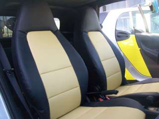 SMART 2007 2012 S.LEATHER CUSTOM FIT SEAT COVER  