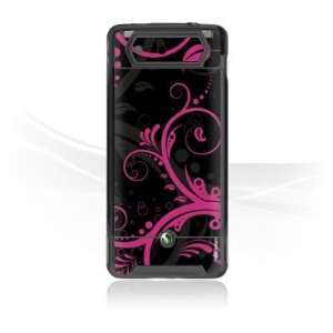   for Sony Ericsson Xperia X1   Black Curls Design Folie Electronics
