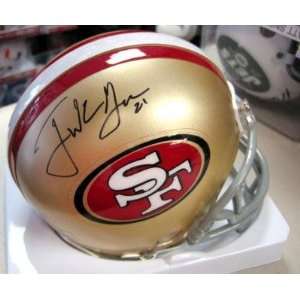  Signed Frank Gore Mini Helmet   49ers W jsa   Autographed 