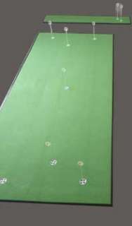   Putting Green 8 by 12 Feet   5 Cups & Flags Free Trim 2 Way Stmp