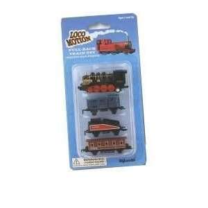  Mini Pull Back Train Set Toys & Games