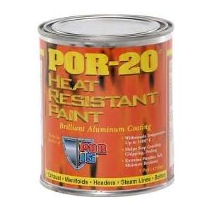 POR 20 Aluminum High Temperature Heat Resistant Coating Paint Pint POR 