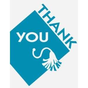  New Grad Thank You Cards, Turquoise Health & Personal 