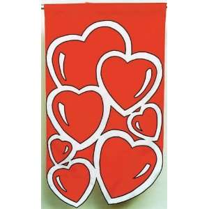  48 Hearts Valentines Day Flag Patio, Lawn & Garden
