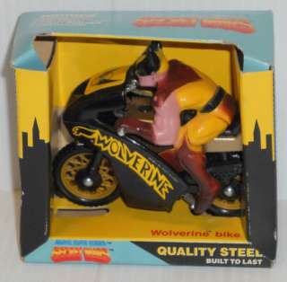 Vintage Buddy L Marvel Secret Wars Wolverine Bike  