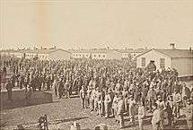 Civil War Confederate Soldier POW at Camp Douglas CDV c. 1860s 