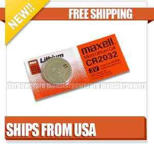 MAXELL BATTERIES CR2032 3V LITHIUM CELL BATTERY  