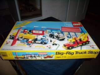 Lego Legoland Town System 6393 Big Rig Truck Stop Box, Instructions 