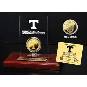  University of Tennessee 24KT Gold Coin Etched Acrylic 