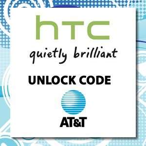 UNLOCK CODE FOR AT&T HTC HD7S T9295 TILT 2 FUZE ARIA INSPIRE 4G 