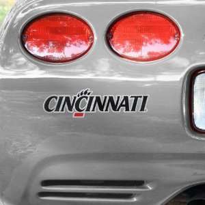  Cincinnati Bearcats University Wordmark Car Decal 