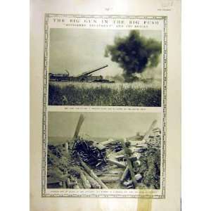   1916 Artillery Long Tom Gun Pozieres Queen Alexandra