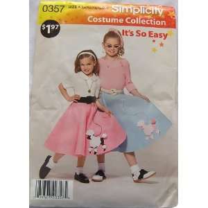   Pattern 0357 Full Circle Skirt Childs 3 to 14 Arts, Crafts & Sewing