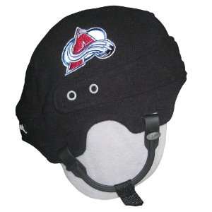  Colorado Avalanche Youth NHL Trick Polar Fleece Hat, Black 