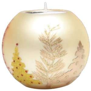  Tag Holiday Shimmer Trees Shimmering Ornament Tealight 