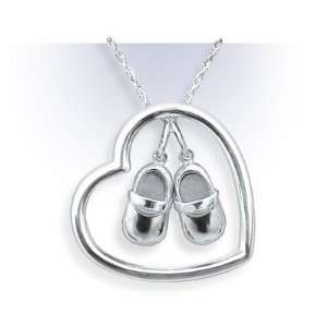 Heart n Sole Boutique Necklace in Sterling Silver 