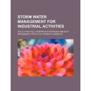  Storm water management for industrial activities 