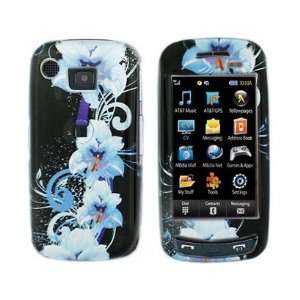   Blue Flower For Samsung Impression A877 Cell Phones & Accessories