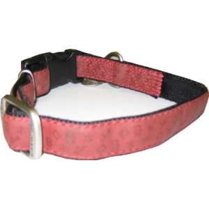    Maroon Ultra Soft Quality Leather Collar *Small*