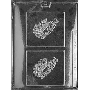 HAPPY BIRTHDAY Greeting Cards Candy Mold Chocolate 