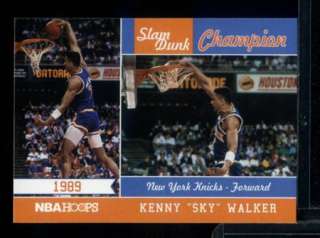 HM) 2012 NBA Hoops KENNY Sky WALKER Slam Dunk Champion 1989 KNICKS 