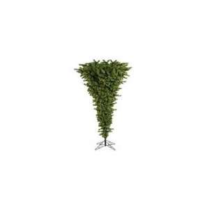   Green Upside Down Artificial Christmas Tree   Clear