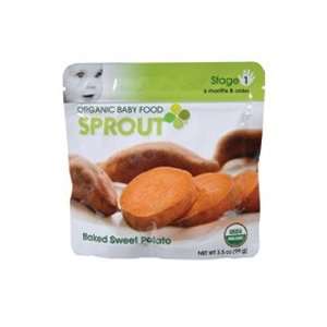 Sprout Foods Inc, Organic Baked Sweet Potato Baby Food, 12/2.5 Oz