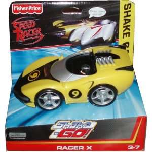 Fisher Price Speed Racer Shake N Go Race Car with Sound   Racer X 