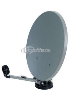 14 SATELLITE FTA DTV TV PORTABLE CAMPING DISH ANTENNA W/ coaxial 