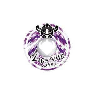  Darkstar Lightning Core Purple Marble 54mm Skateboard 