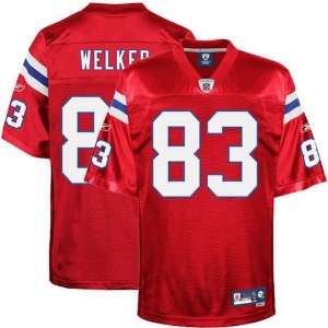   England Patriots Wes Welker Premier Alternate Jersey Sports