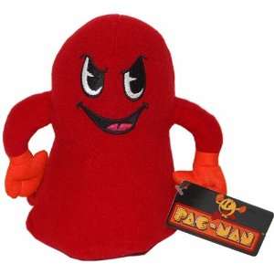  Pac Man 7 Plush Figures Red Ghost Toys & Games