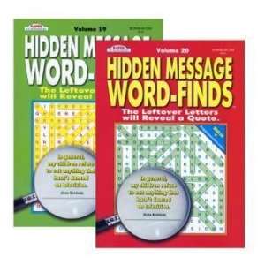 KAPPA Hidden Message Word Finds Book Case Pack 48 
