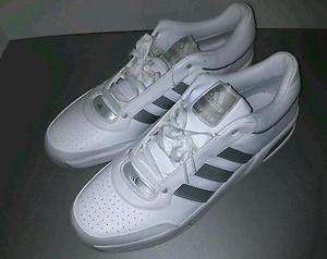 Adidas New Top Ten Low White Basketball Shoes Size 19  
