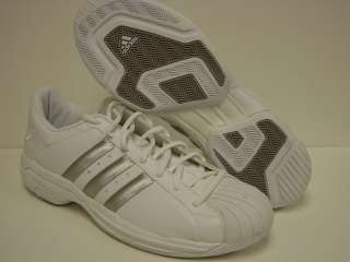 NEW Mens ADIDAS Superstar 2G White Silver Classic 674357 Sneakers 