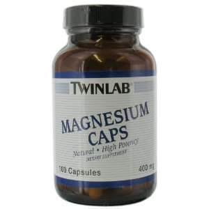   TwinLab Minerals Magnesium 400 mg 100 capsules