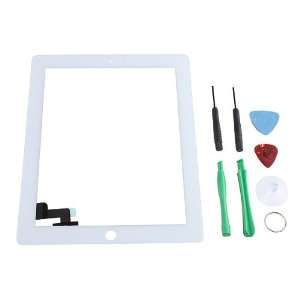   Digitizer Replacement Touch Screen For iPad 2 with Repair Tool White