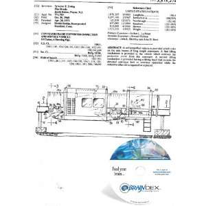   Patent CD for CONVEYOR FRAME SUPPORTED INSPECTION AND SERVICE VEHICLE