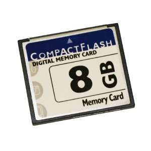  Compact Flash Digital Memory Card, 8GB Electronics