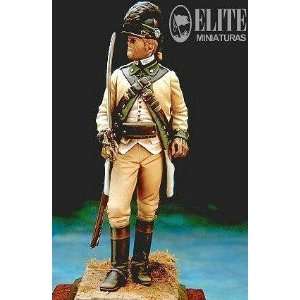 Trooper, Lees Legion, 1782, Elite Miniatures 70mm unpainted figure 