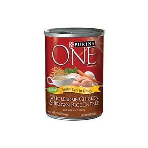 Purina ONE Wholesome Chicken & Brown Rice EntrTe Tender Cuts In Gravy 