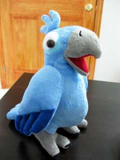 Rio The Movie Toy Blue Macaw Plush Bird Doll   Blu  