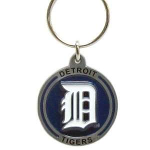 Zinc MLB Team Logo Key Ring   Detroit Tigers Sports 